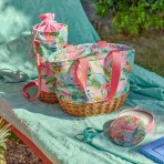 Picnic Lunch Bag | Wicker | Tiki Island Picnic Lunch Bag | Wicker | Tiki Island